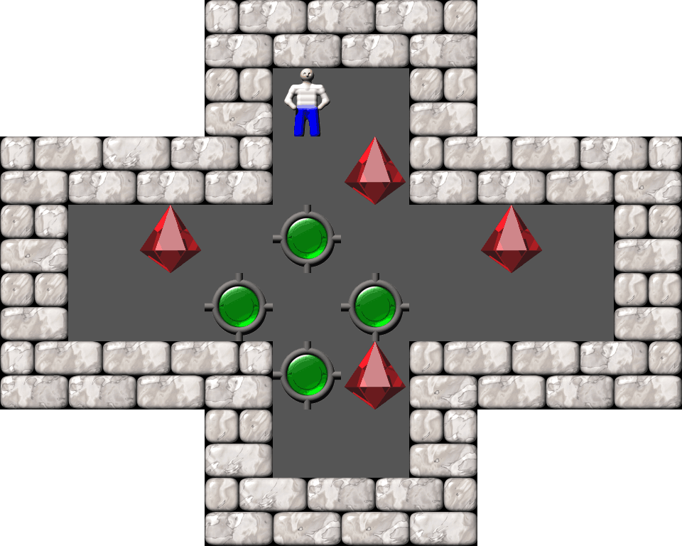 Sokoban Howards Third Sets Third Set level 8